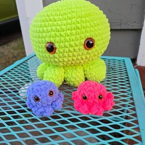 Green Octopus Plush Toy
